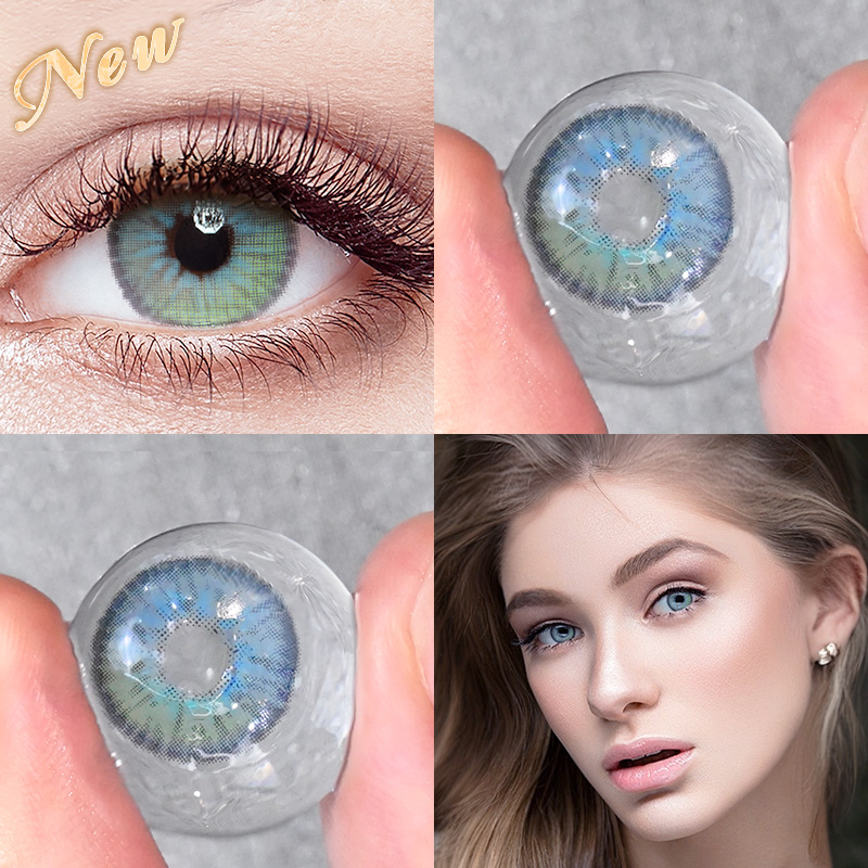 [Pre-Sale] Cipher Blue Green 6 Months Contact Lenses