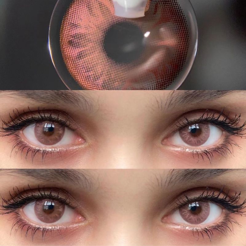 Cameo Pink Prescription Yearly Contact Lenses