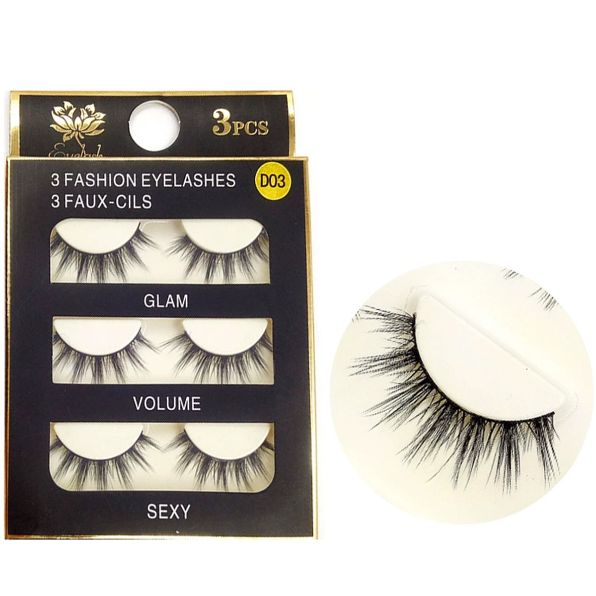 Plush Poetry 3 Pairs Natural Lashes