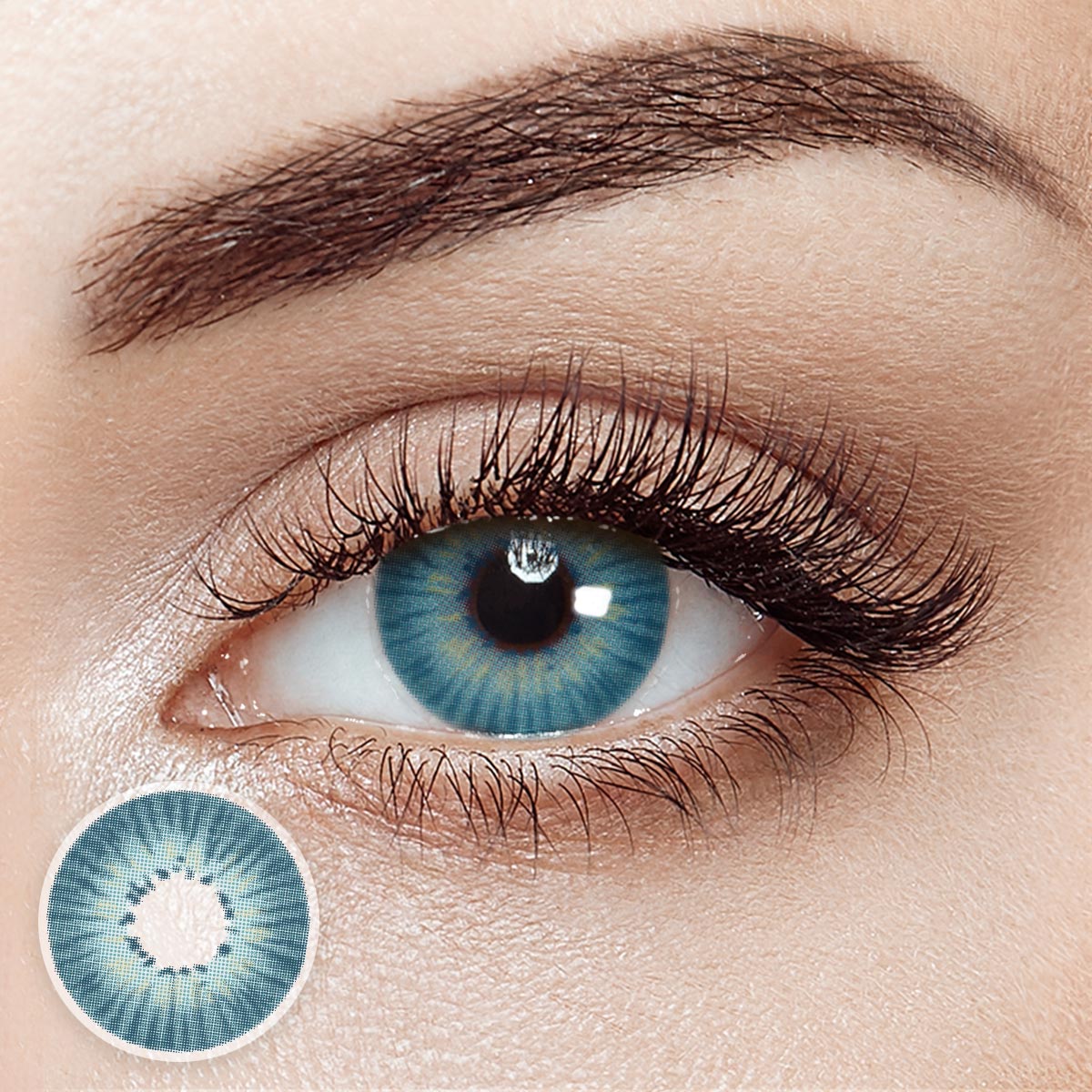 Echo Blue 6 Months Contact Lenses