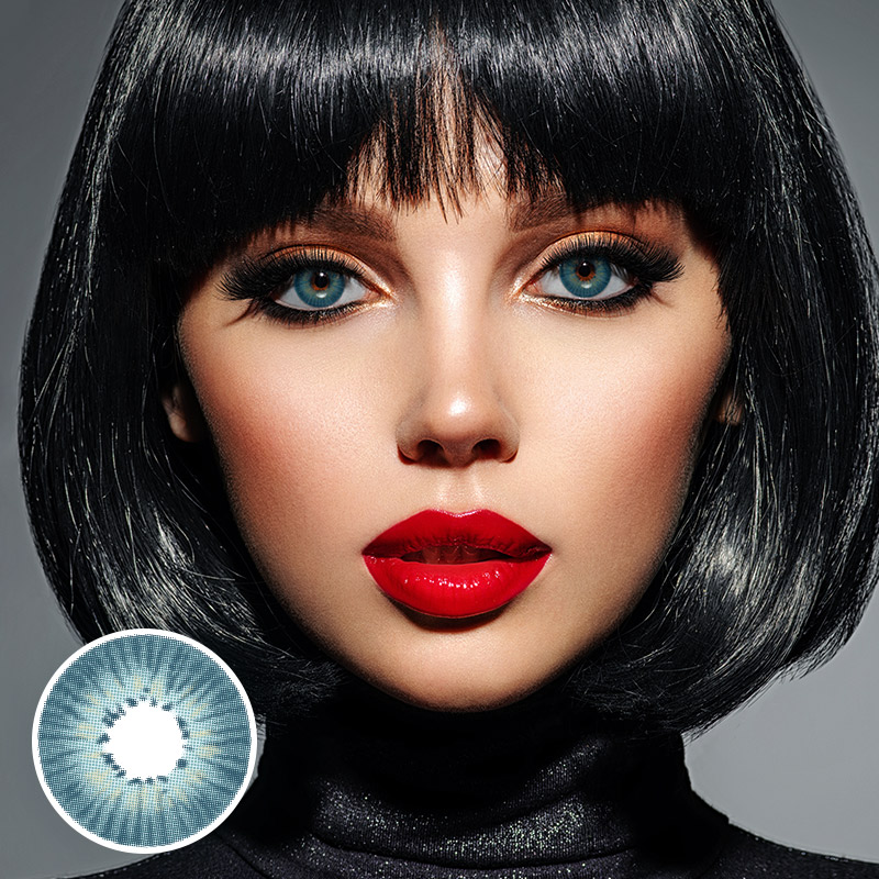 Echo Blue 6 Months Contact Lenses