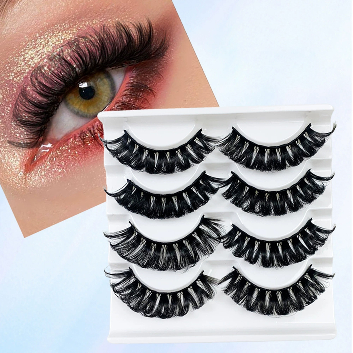Stone Pine 4 Pairs Natural Lashes