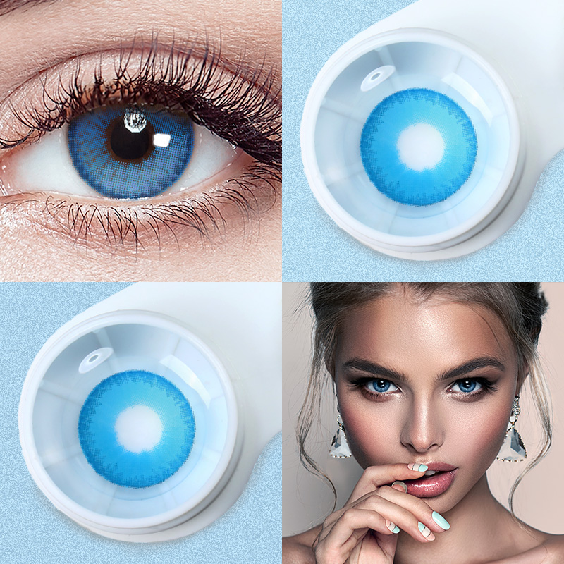 Uris Blue 6 Months Contact Lenses