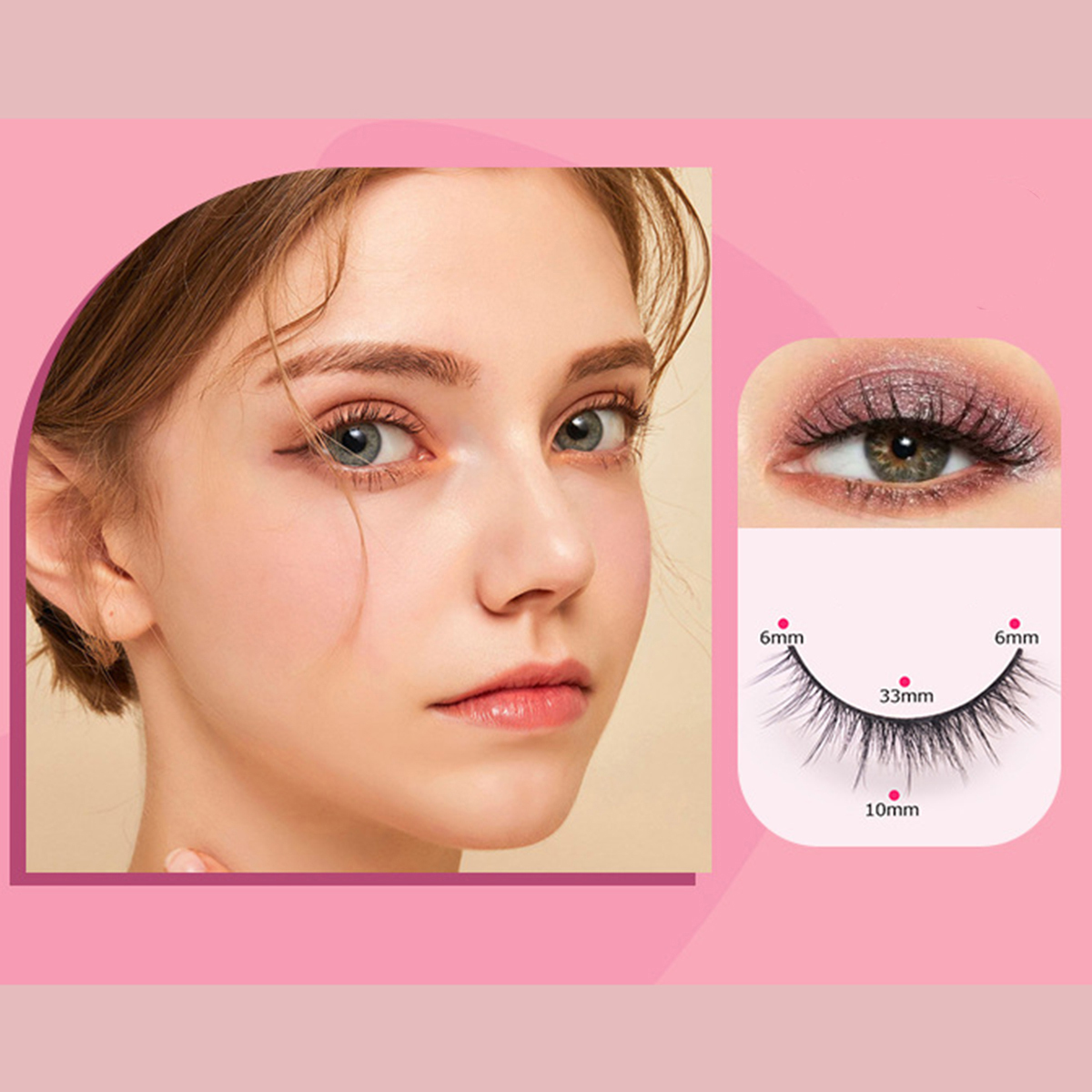 Yandere 1 Pairs Natural Lashes