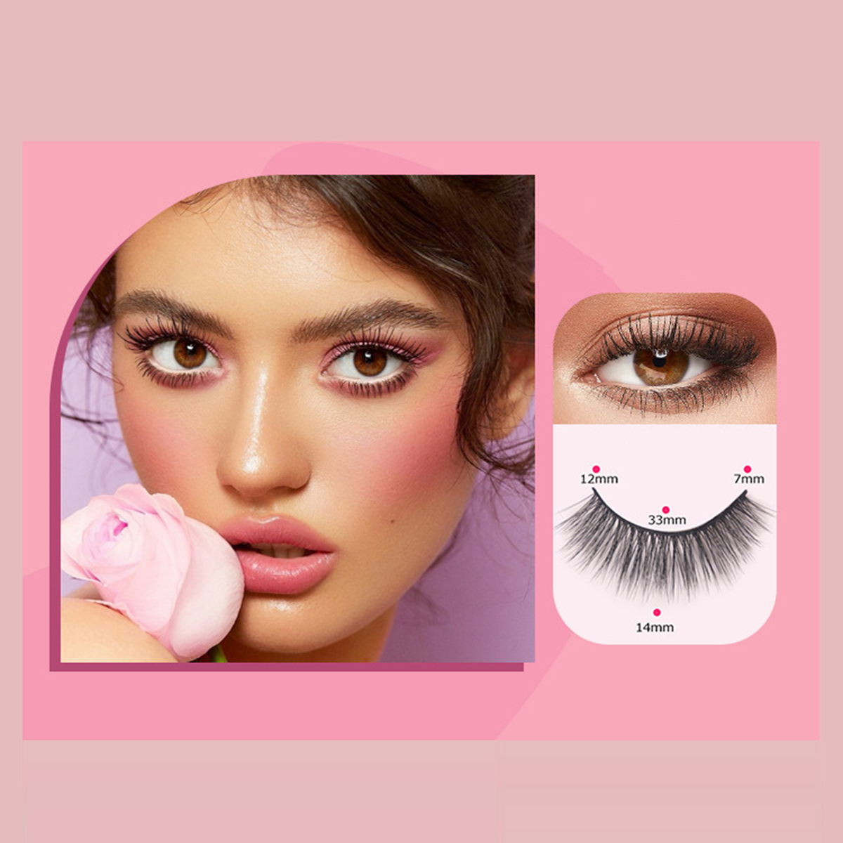New Draft 1 Pairs Natural Lashes