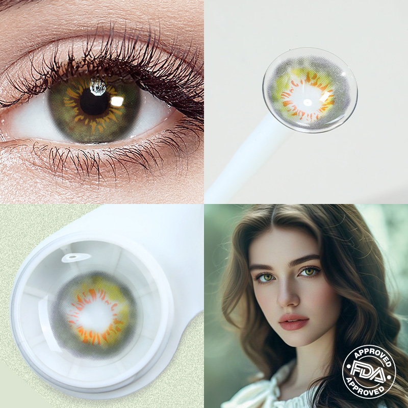 Secret Garden Green 6 Months Contact Lenses
