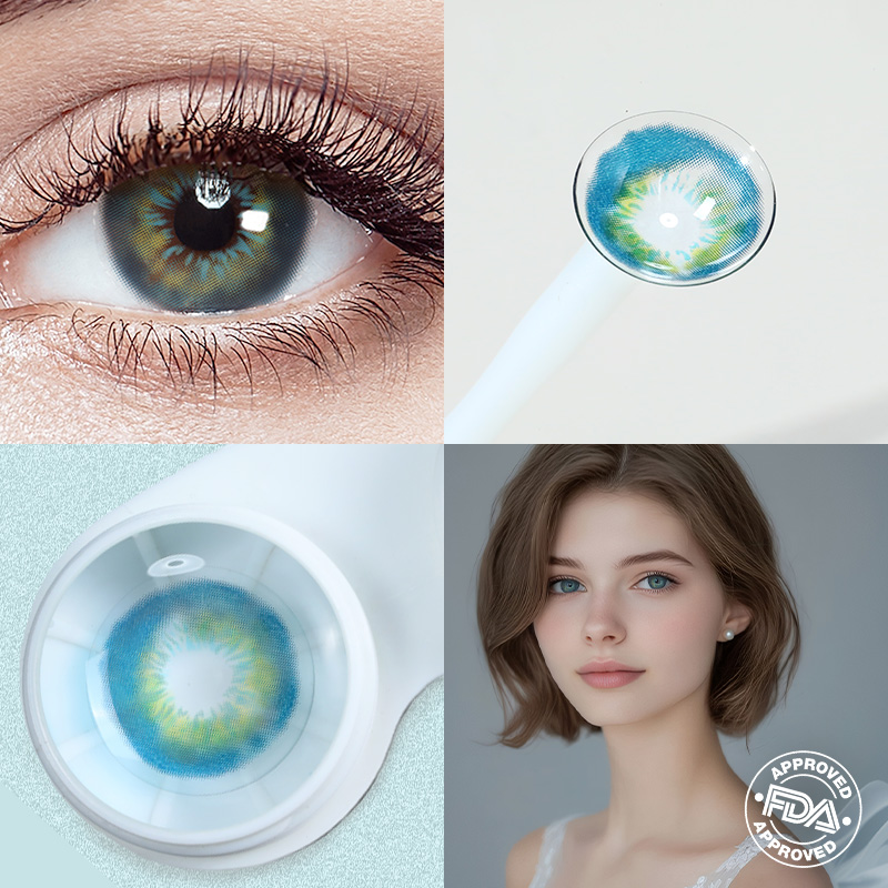 Secret Garden Blue 6 Months Contact Lenses