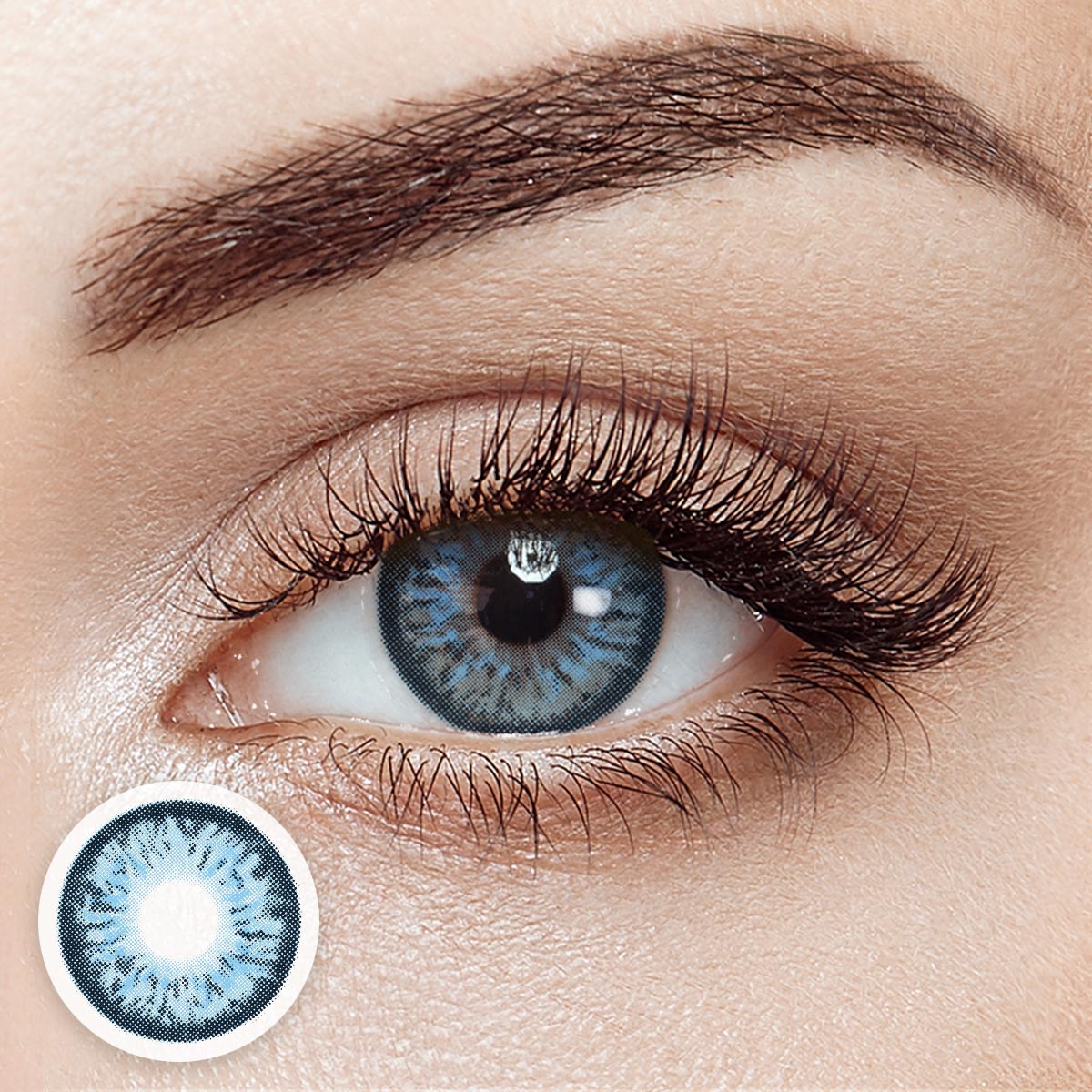 Stormy Blue 6 Months Contact Lenses | 2 Pcs