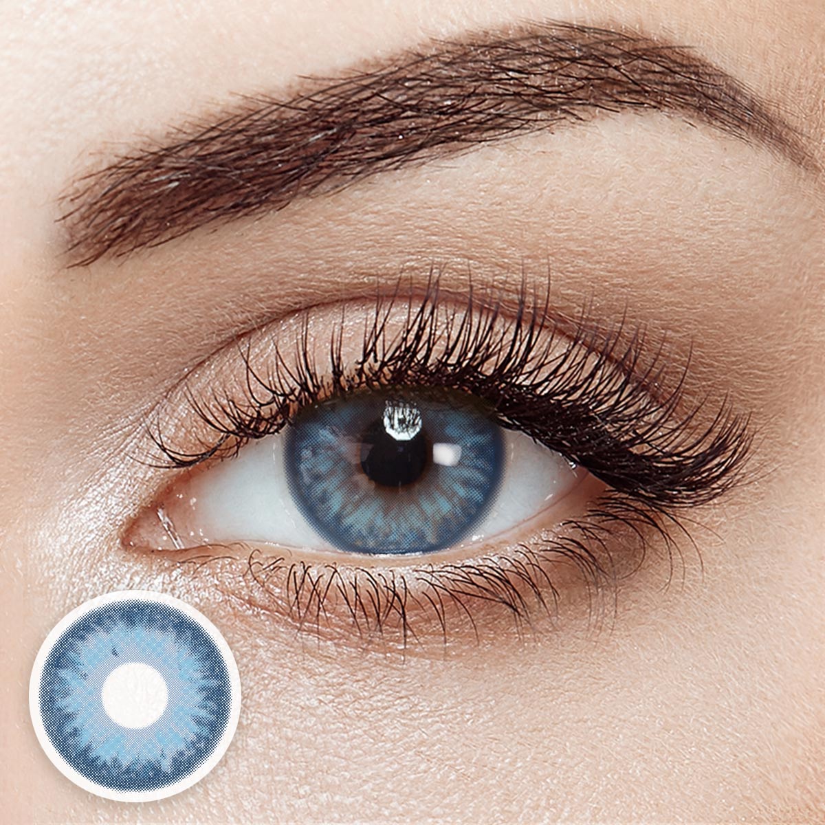 Forstfall Blue 6 Months Contact Lenses | 2 Pcs