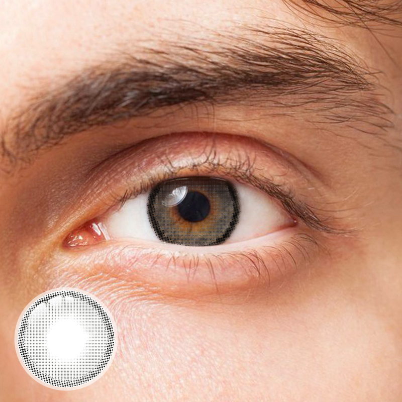 [US Warehouse] Rainbow Grey Prescription 6 Months Contact Lenses