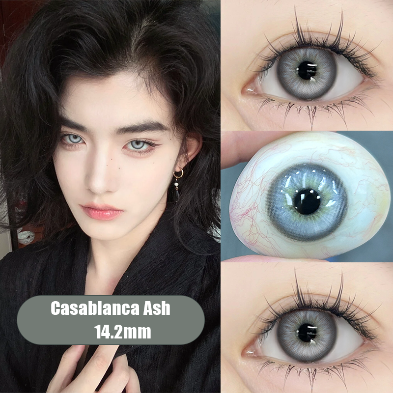 Casablanca Gray Prescription Yearly Contact Lenses