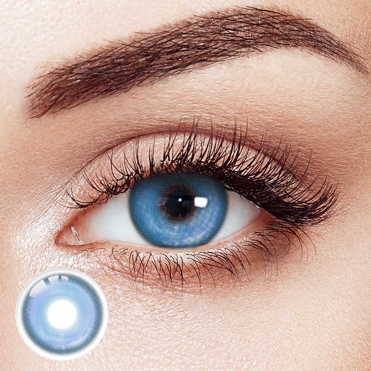 Petalweave Blue Costume Yearly Contact Lenses | 2 Pcs