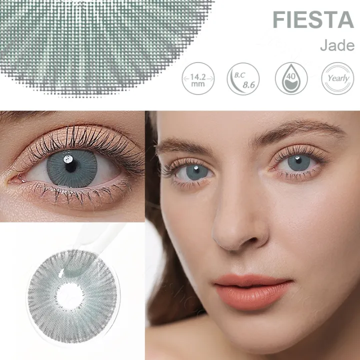 Fiesta Jade Contact Lenses