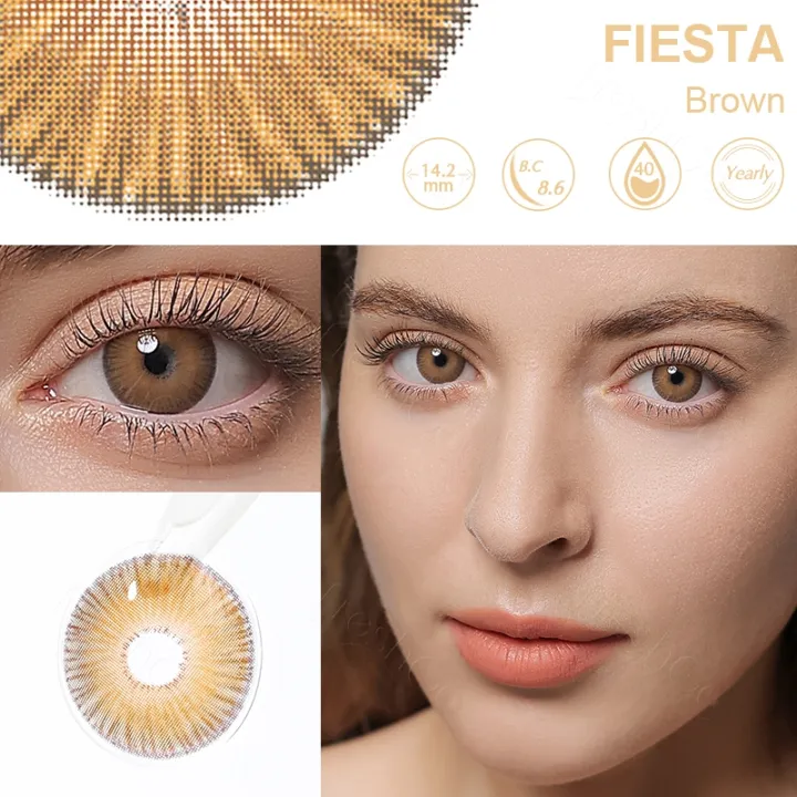 Fiesta Brown Contact Lenses