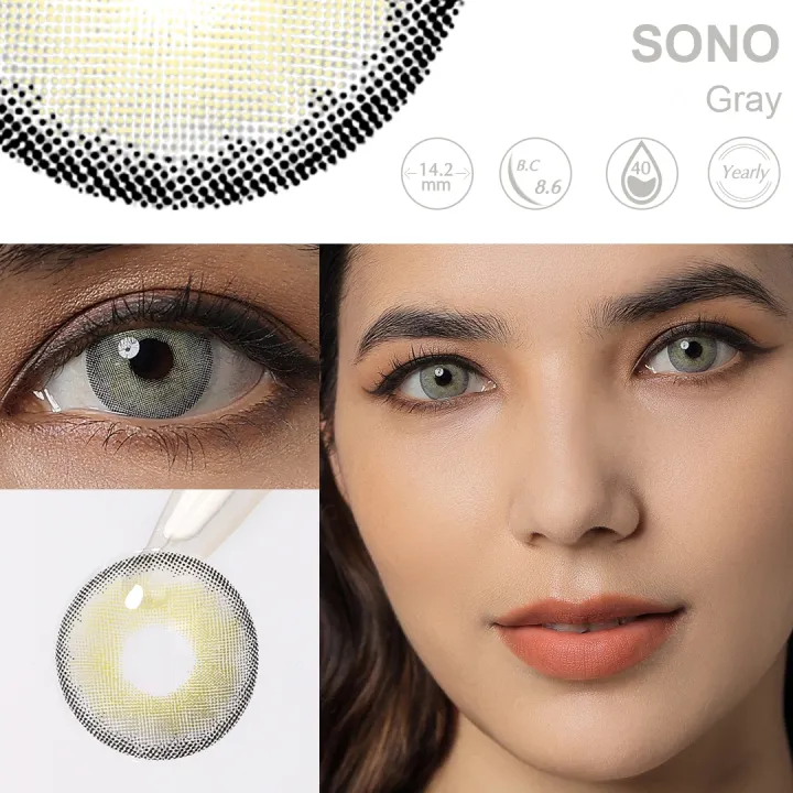 Sono Gray Contact Lenses