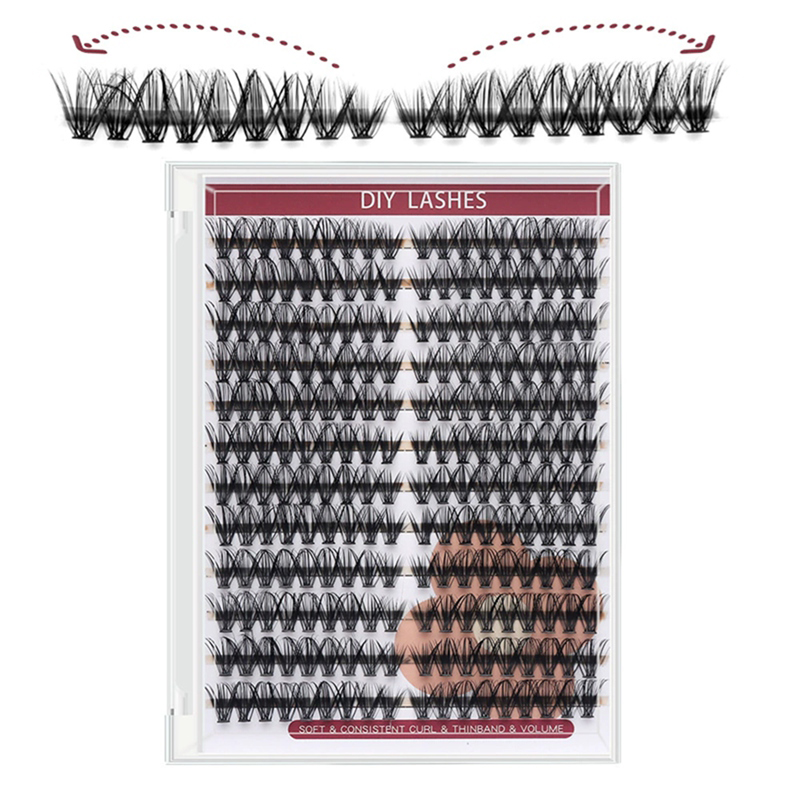 Sunset Mood Segmented Natural Lashes