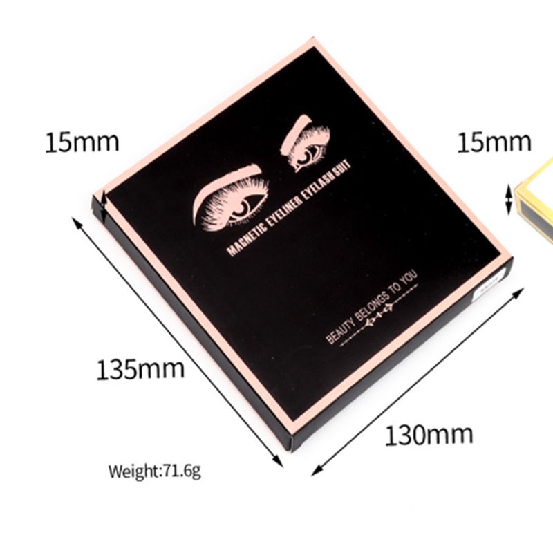 Jazz Spirit 3 Pairs Magnetic Eyelashes Set