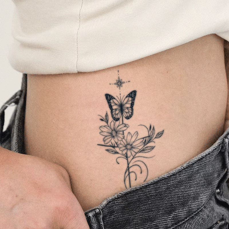 Nature's Poetry Tattoos