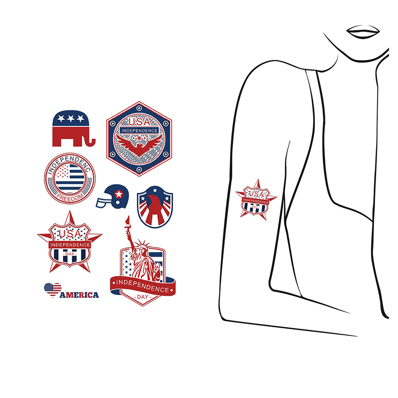 Patriot Badge Tattoos