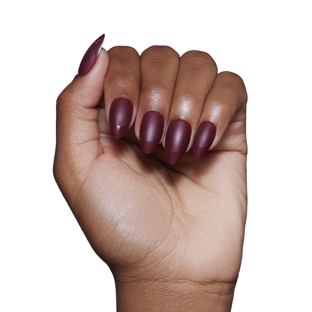 Merlot Red Nails