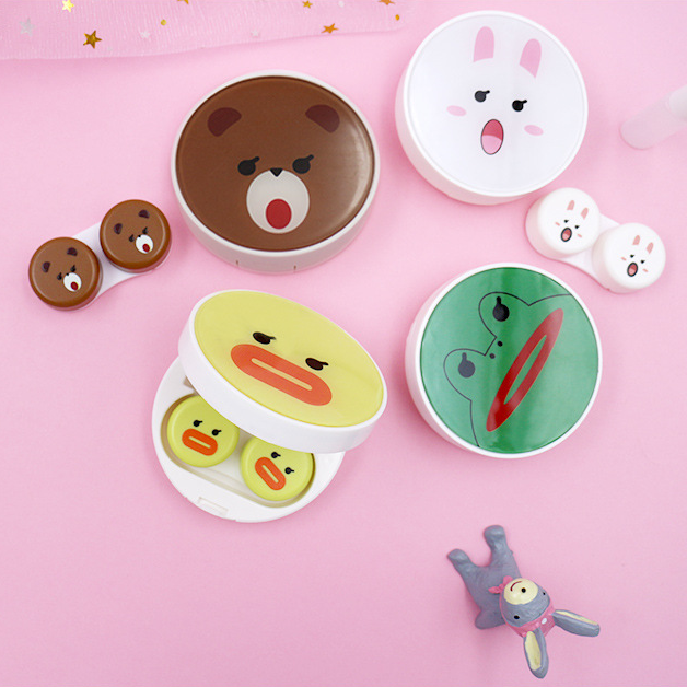 Animal Friends Contact Lenses Case