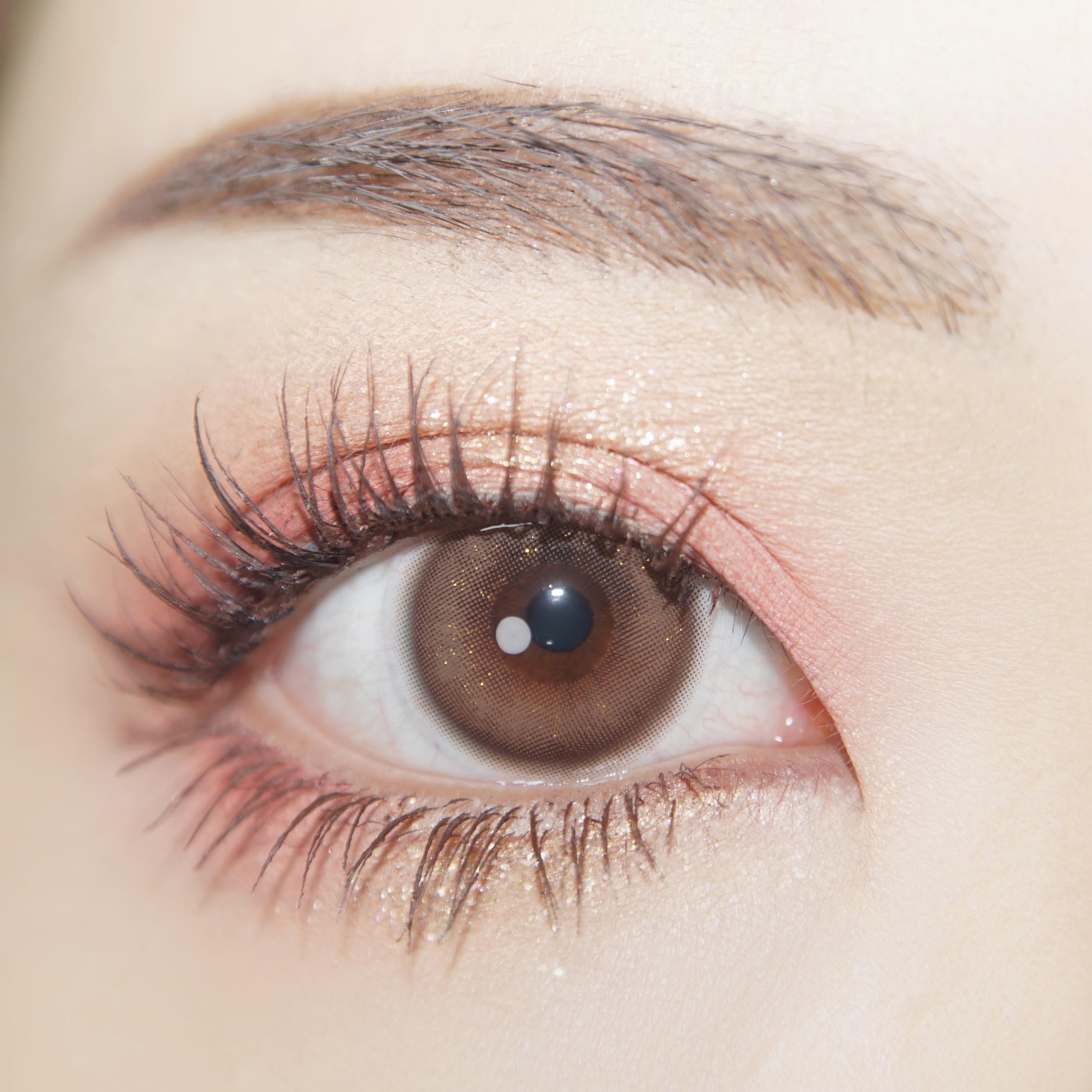 Phantom Brown Yearly Contact Lenses