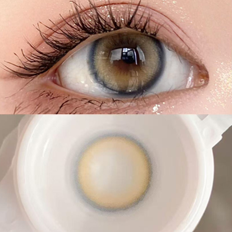 Davinci Brown Prescription Yearly Contact Lenses