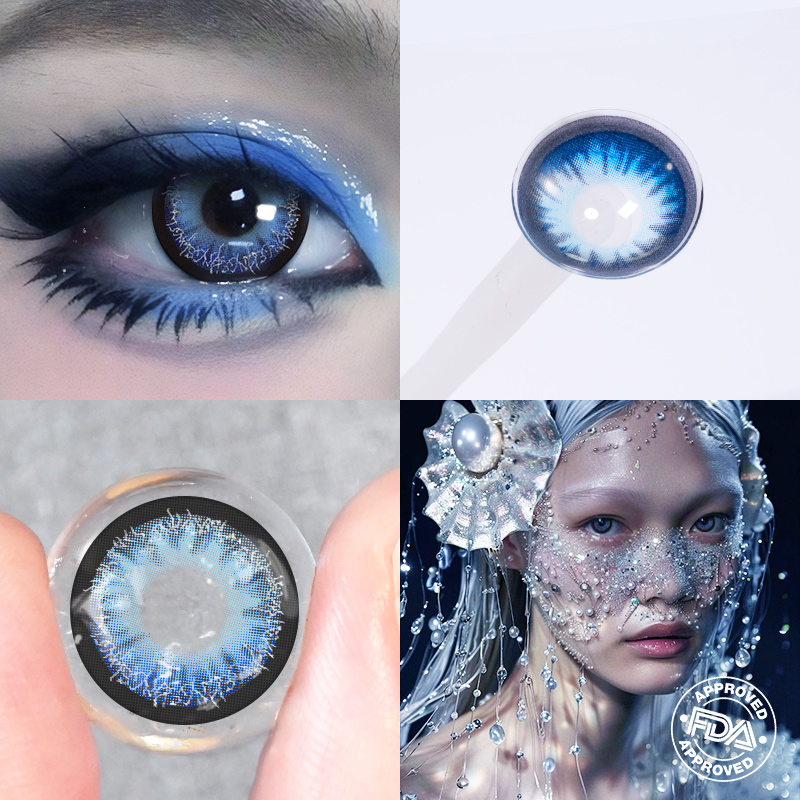 Cybera Blue 6 Months Contact Lenses