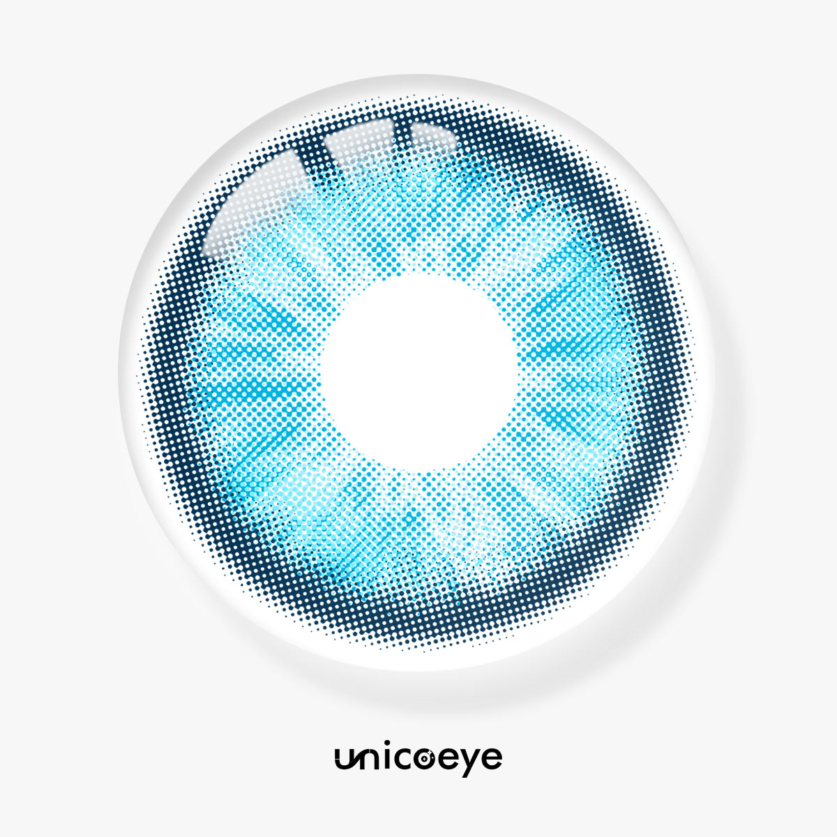 Glacier Blue Yearly Contact Lenses