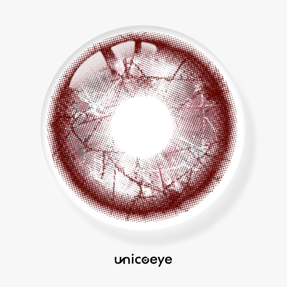 Vircus Code Redcore Red Costume Yearly Contact Lenses | 2 Pcs