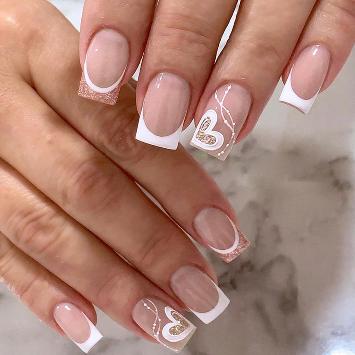 Lovespell Pink Nails