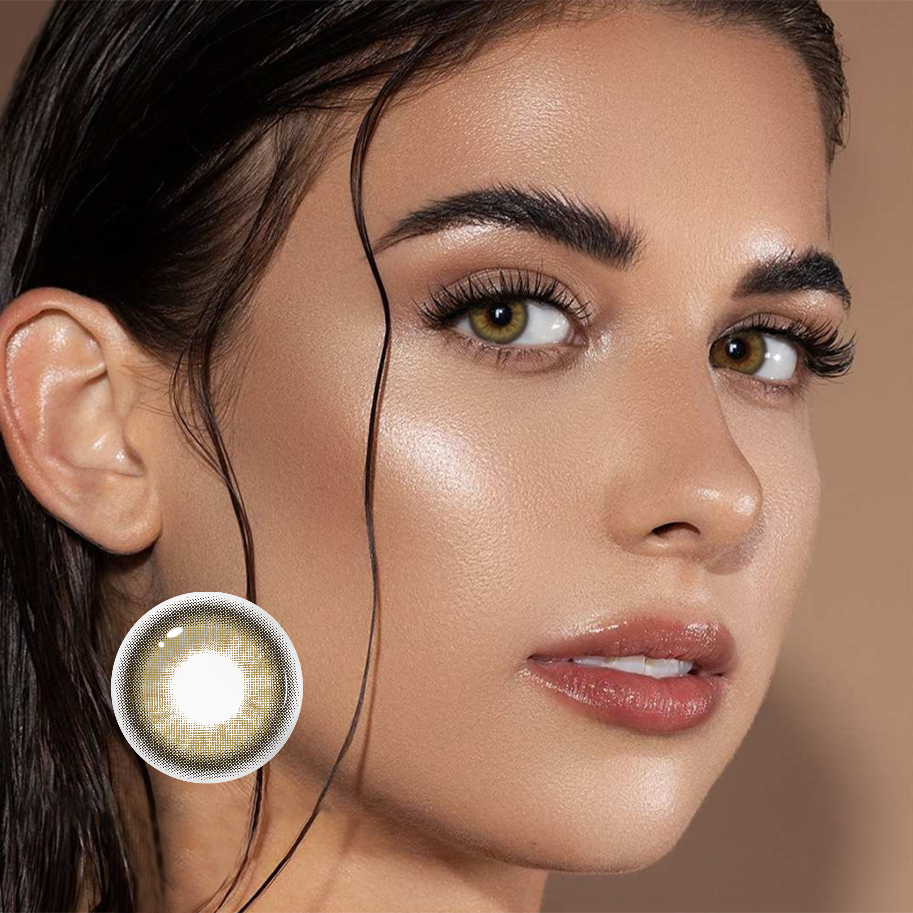 Melbourne Brown Yearly Contact Lenses