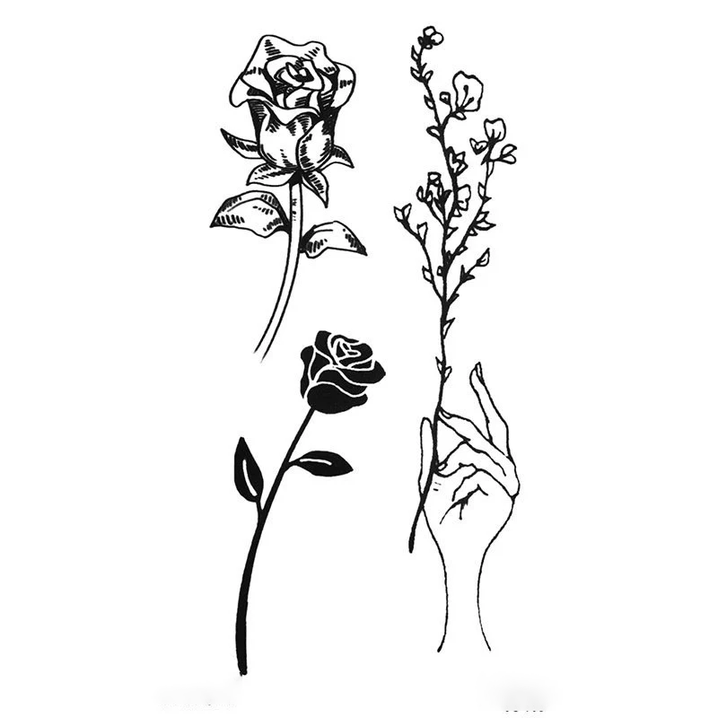 Wild Roses Tattoos