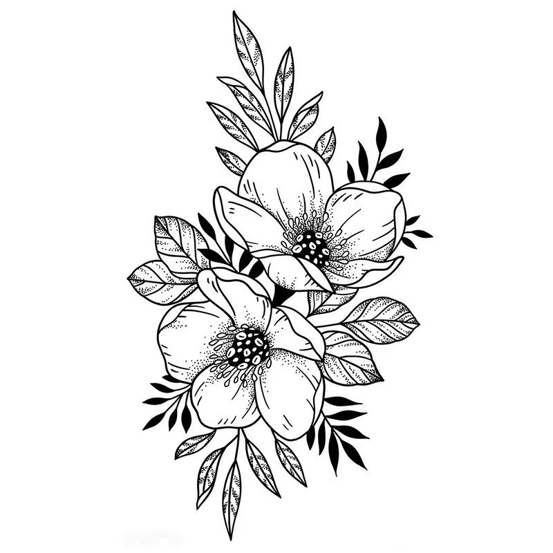 Bloom Poetry Tattoos