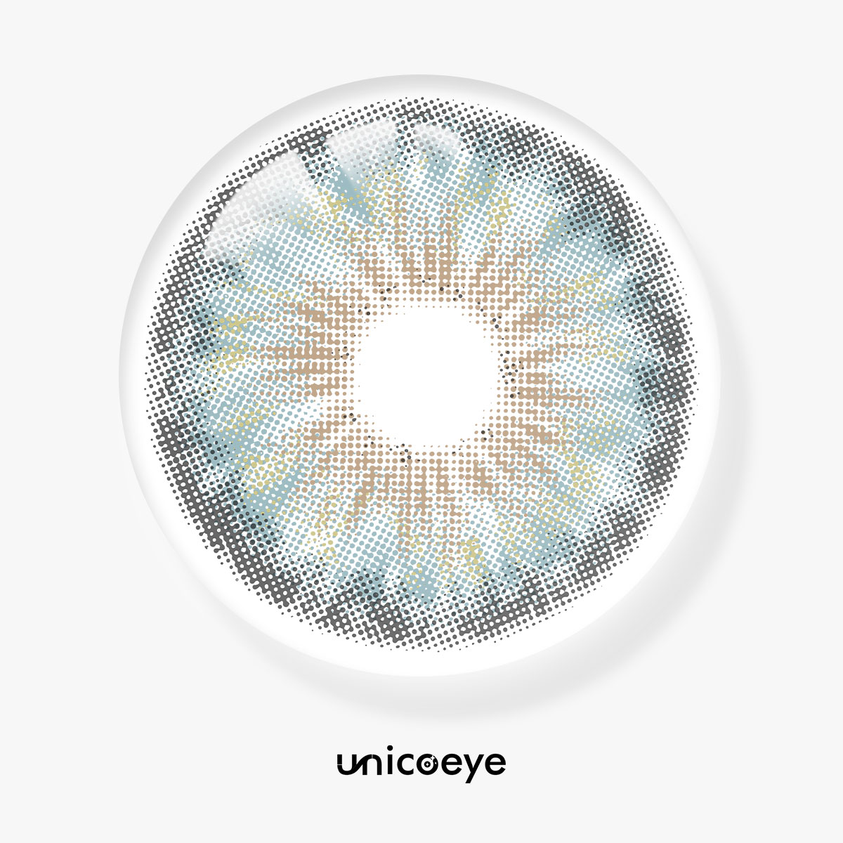 Cleopatra Blue Yearly Contact Lenses | 2 Pcs