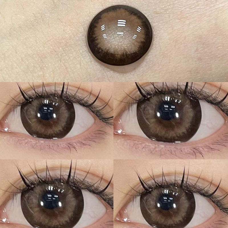 Maltball Brown Yearly Contact Lenses