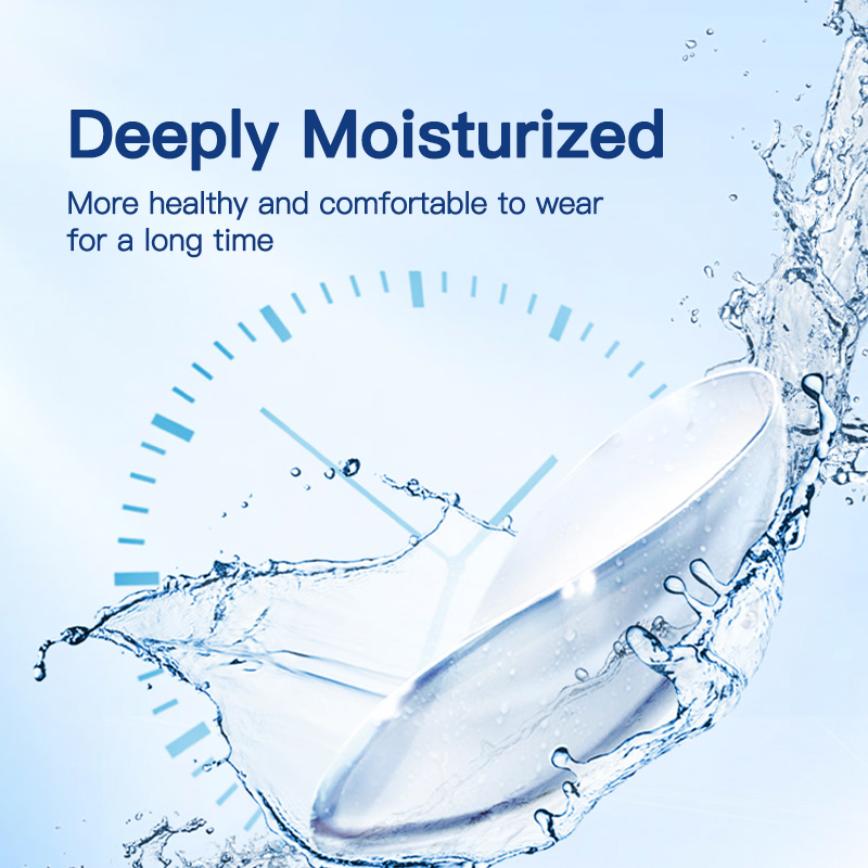 Clear Prescription 6 Months Contact Lenses | 2 Pcs