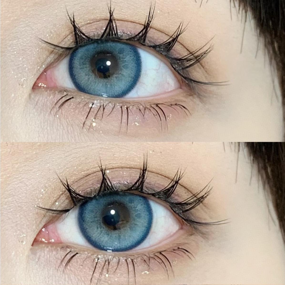 Sandstone Blue Yearly Contact Lenses