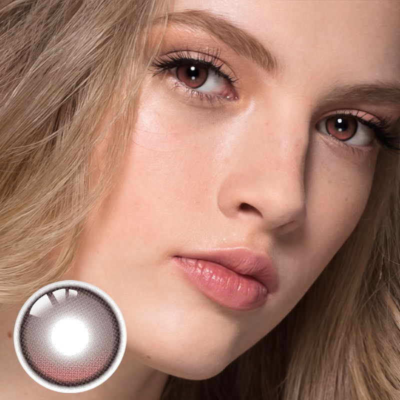 Stable Glow | Rose Pink 6 Months Contact Lenses | 2 Pcs