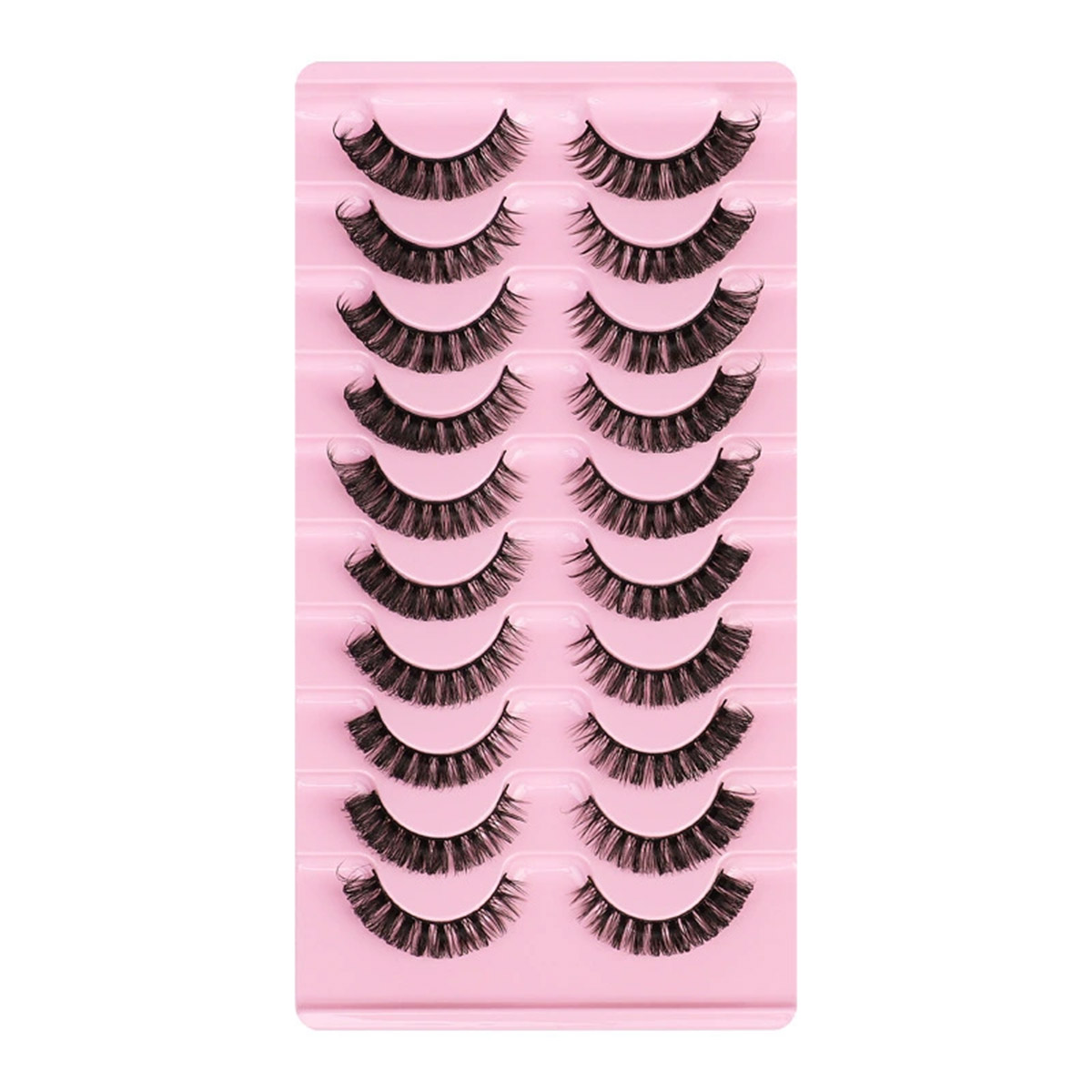 Mood Matrix 10 Pairs Natural Lashes