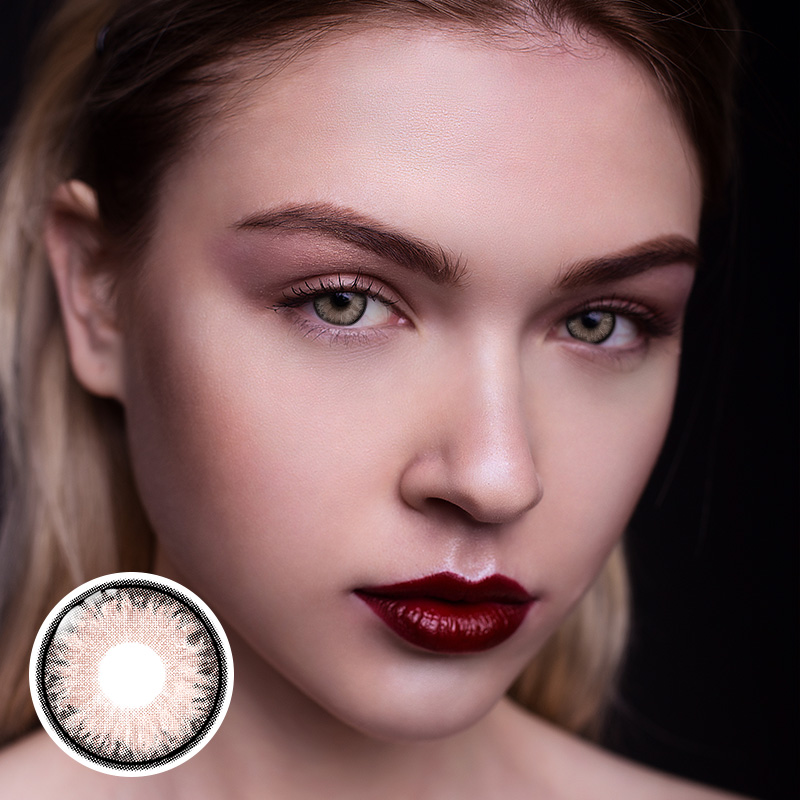 Lethal Brown Yearly Contact Lenses