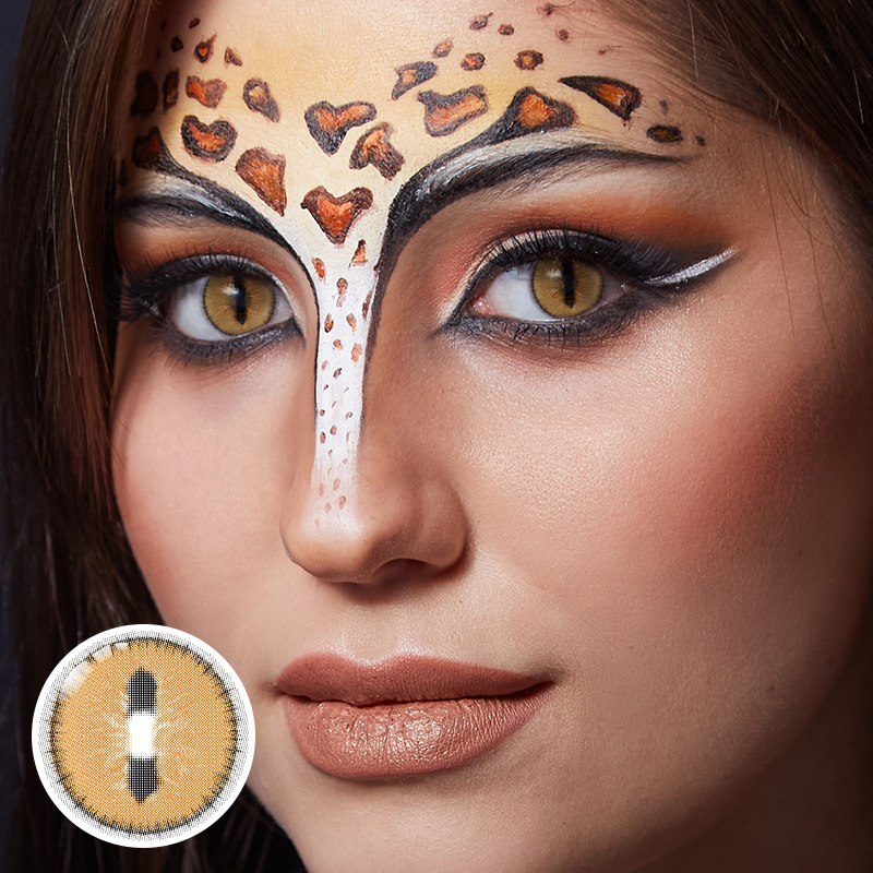 Neko Brown Costume 6 Months Contact Lenses | 2 Pcs
