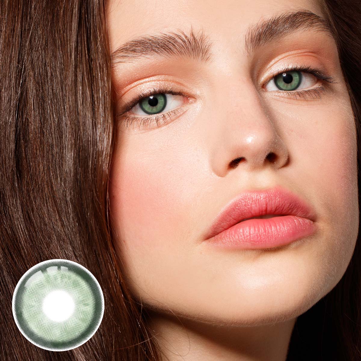 Serpent Green Prescription Yearly Contact Lenses