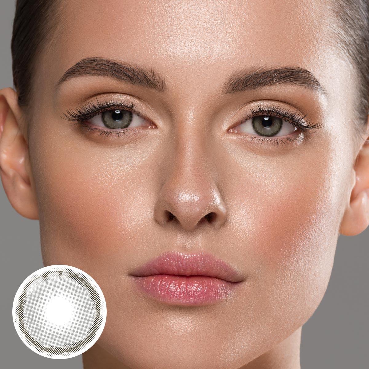 Dappled Gray Yearly Contact Lenses