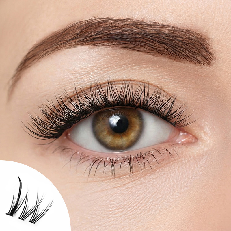 Phoenix Feathers Segmented Natural Glue-on Lashes