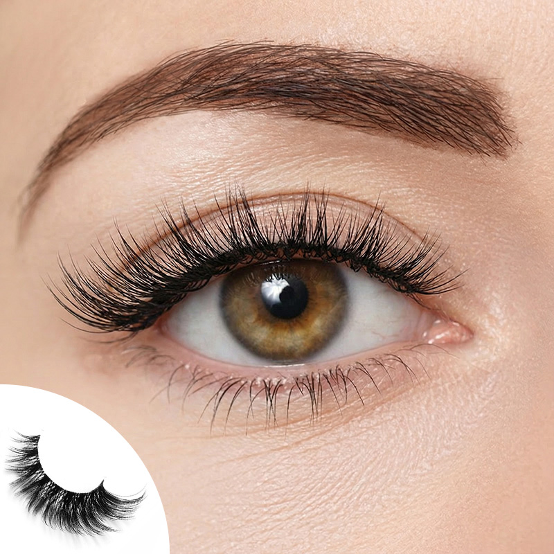 Miss Jealousy 5 Pairs Natural Glue-on Lashes