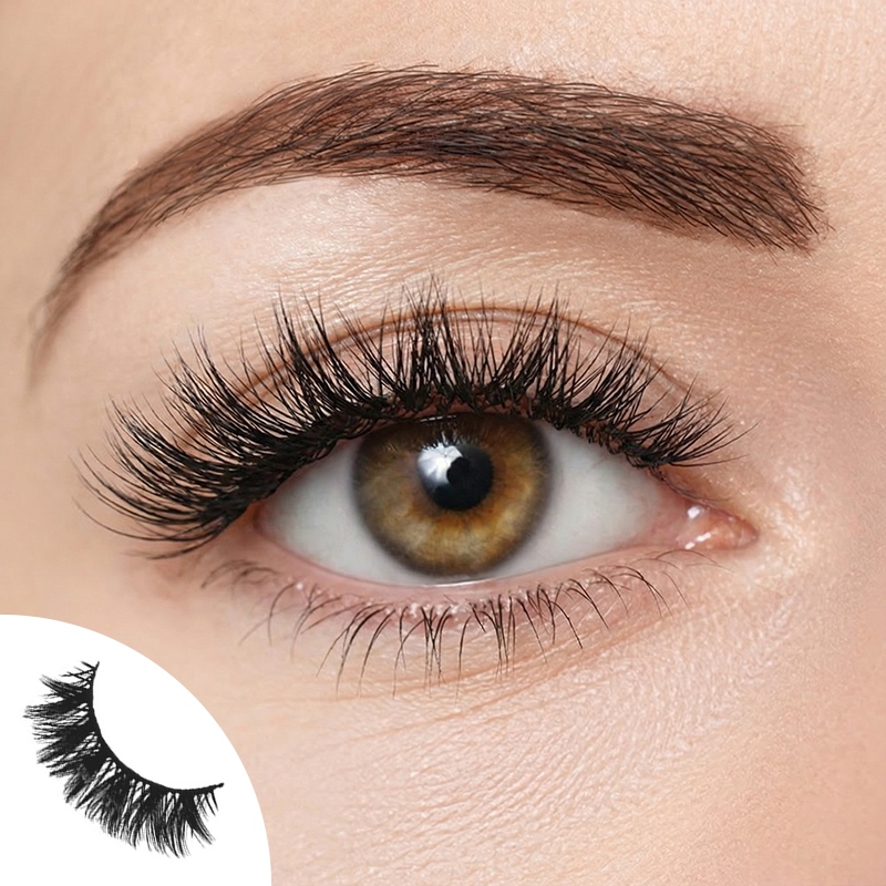 Vanilla Sky 5 Pairs Natural Glue-on Lashes