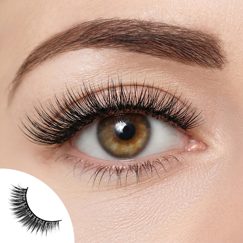 Sultry Soul Ⅰ 3 Pairs Natural Glue-on Lashes