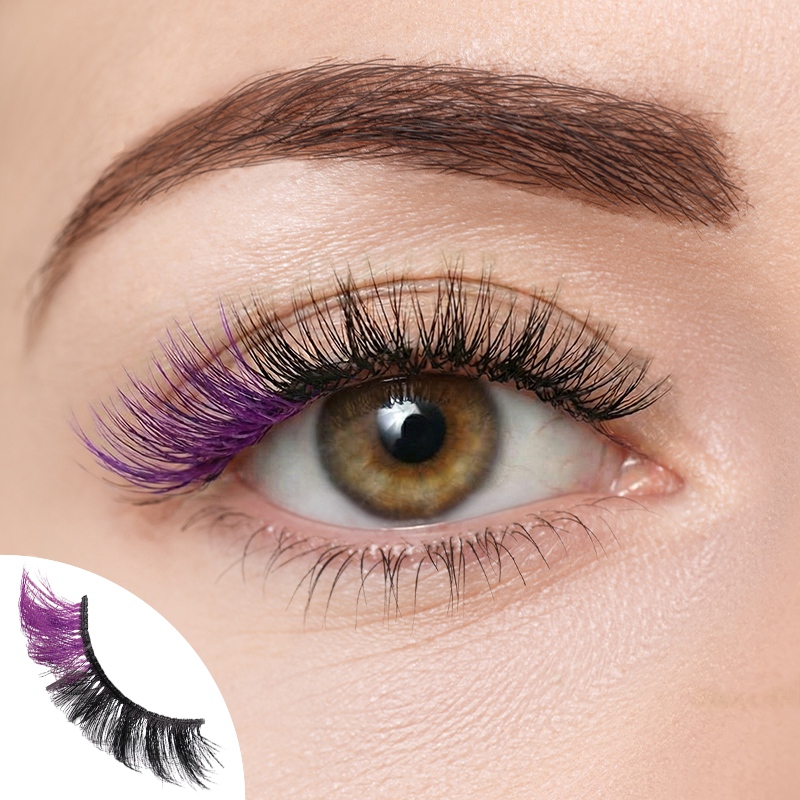 Party Time 8 Pairs Glue-on Dramatic Lashes