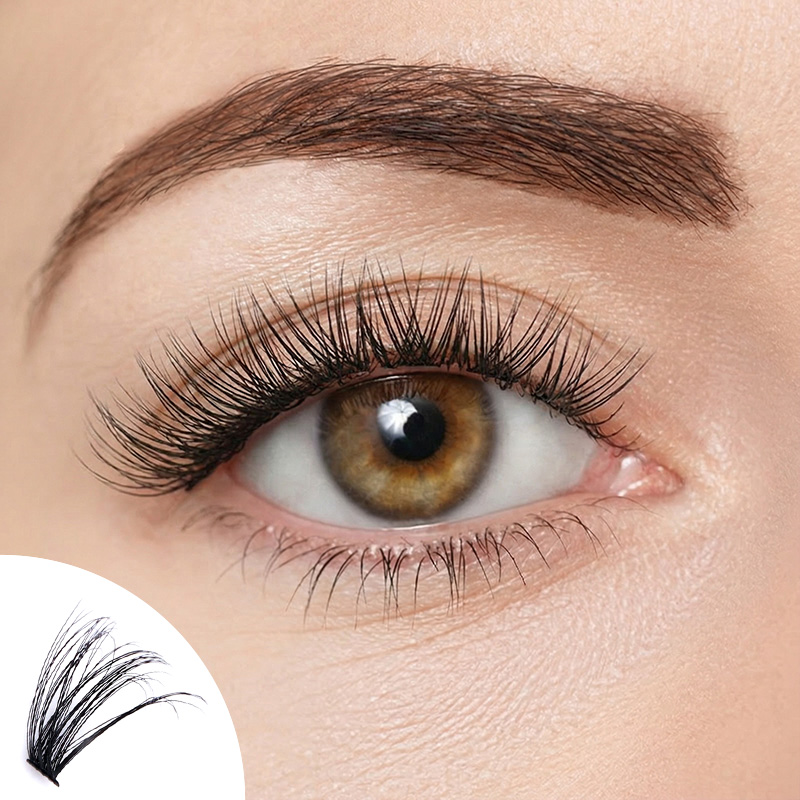 Iris Dream Segmented Natural Glue-on Lashes
